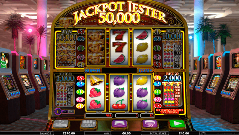 Slots game (máy đánh bạc)