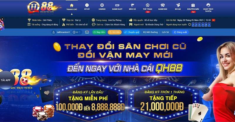 Cập nhật tổng quan về nhà cái uy tín QH88