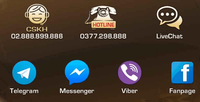 Ngoài Hotline, IWIN còn cung cấp dịch vụ LiveChat hỗ trợ chat trực tuyến 24/7