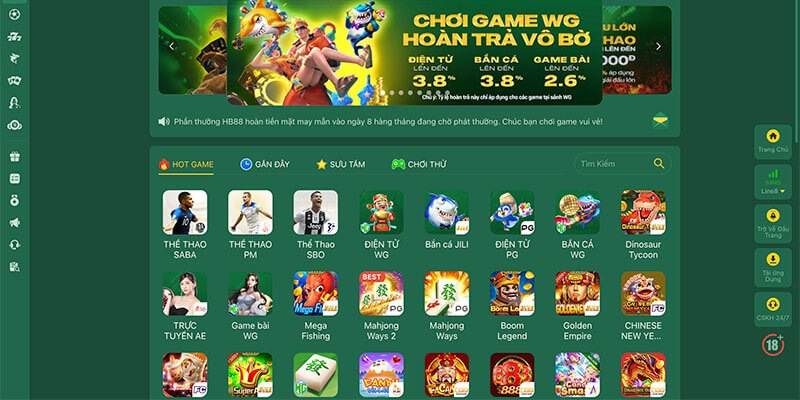 Thiên đường game giải trí vô cùng hấp dẫn