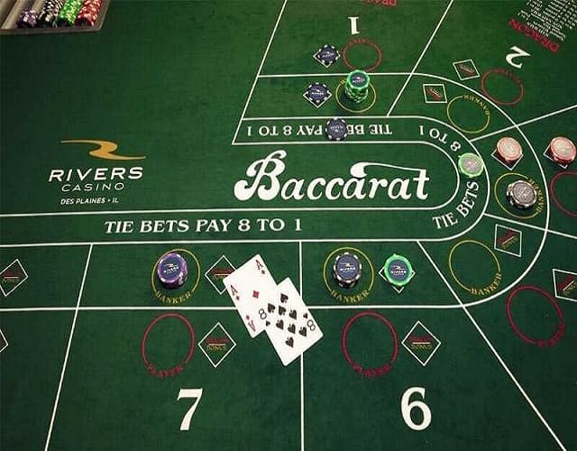 Cửa hòa có tỷ lệ trả thưởng khủng trong Baccarat