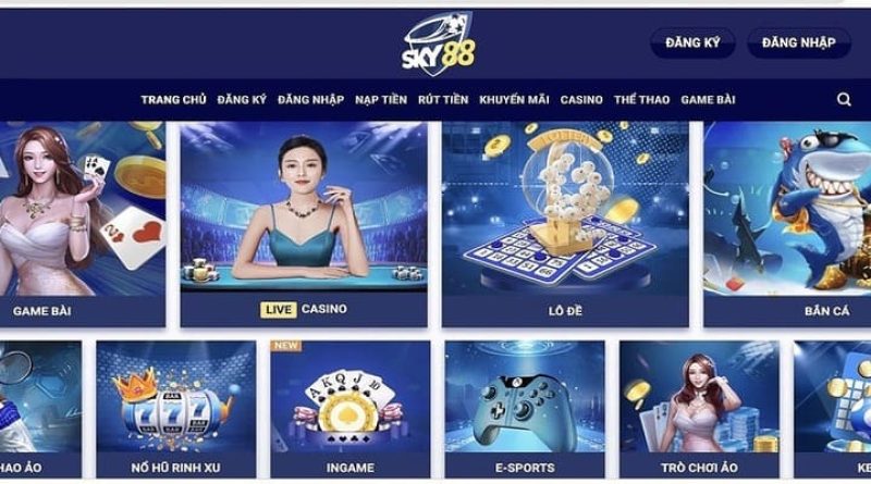 Sky88 – Xu Hướng Giải Trí Hàng Đầu Trong Năm 2024