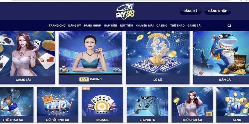 Giới thiệu về sân chơi Sky88 đến toàn bộ anh em bet thủ