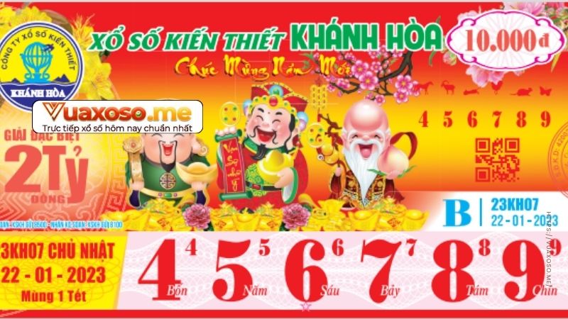 Xổ số Khánh Hòa mở thưởng 17h10 mỗi thứ 4 hàng tuần