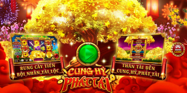 Giao diện game hot hit cung hỷ phát tài 