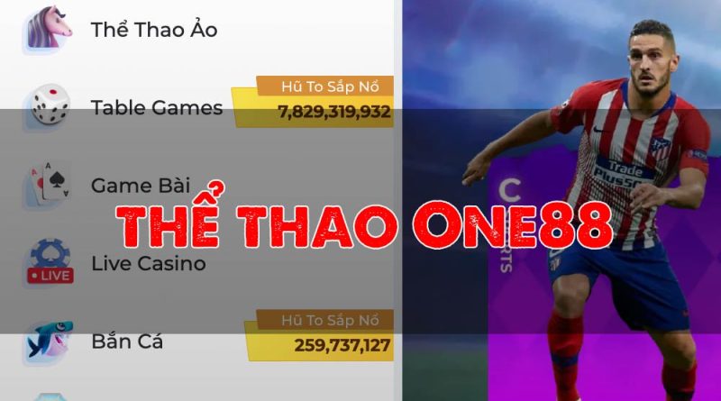 Cá Cược Thể Thao Đỉnh Cao Tại Nhà Cái One88