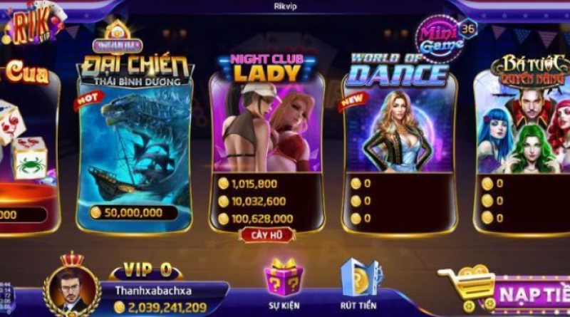 Play Rikvip – Thiên đường lý tưởng thỏa mãn mọi đam mê